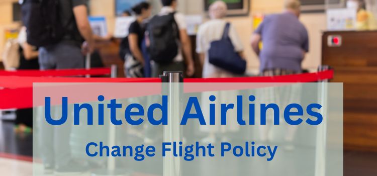 united airlines change flight